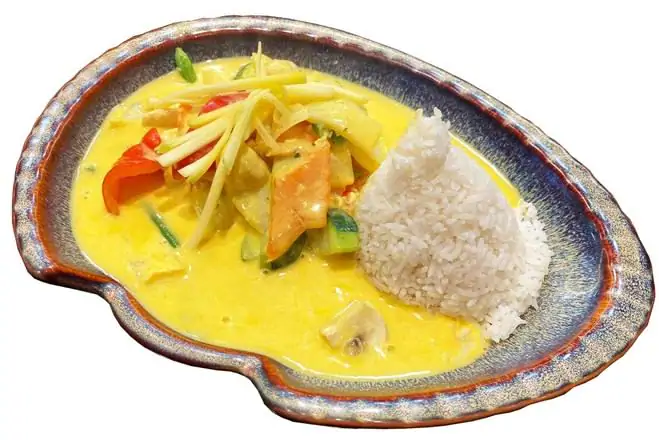 Mango Sauce mit Hähnchenbrusfilet